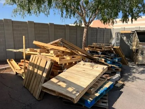 Construction Cleanup Made Easy: Around Town Junk Removal in Phoenix, AZ — job photo