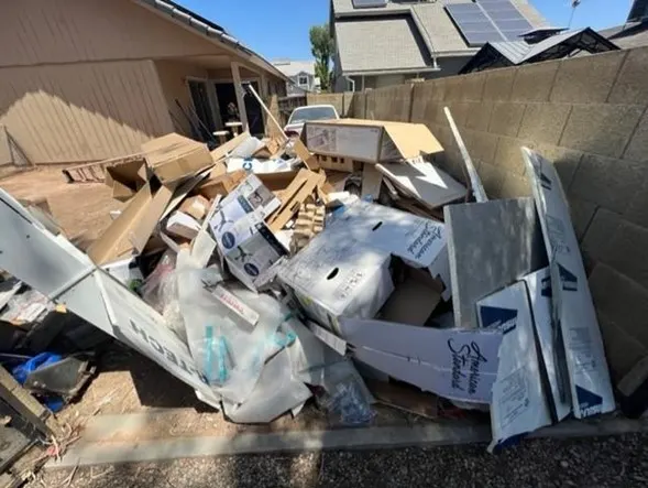 Construction Cleanup Made Easy: Around Town Junk Removal in Phoenix, AZ — job photo